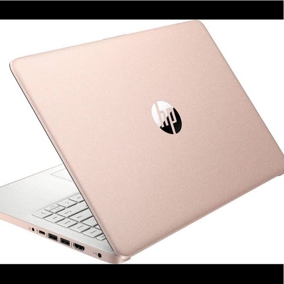 Rose Gold HP laptop - Picture 3 of 3